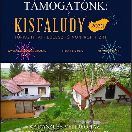 Vadaszles Vendeghaz Bukkszentmarton Exterior photo